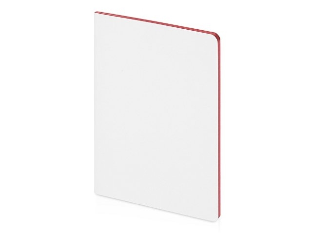 Бизнес-тетрадь А5 "Pragmatic Contrast", 40 листов в клетку, белый с красным срезом