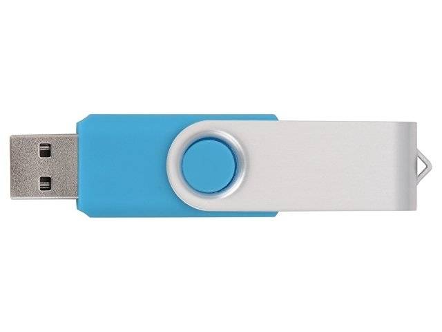 Флеш-карта USB 2.0 16 Gb «Квебек», голубой