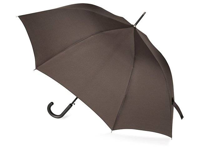 Зонт-трость "Wind", полуавтомат, коричневый
