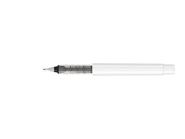 Капиллярная ручка в корпусе из переработанного материала rPET "RECYCLED PET PEN PRO FL», белый с серебристым