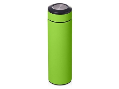 Вакуумный термос "Vacuum Flask C1", soft touch, 420мл, зеленое яблоко