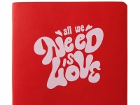 ЕЖЕДНЕВНИК недатированный А5- "MEGAPOLIS FLEX QUATTRO" (КРАСНЫЙ) с УФ-печатью