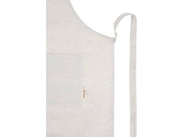 Pheebs 200 g/m2 recycled cotton apron, серый яркий