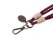 Брелок-браслет "Bohemian", бургунди