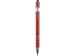 Ручка-стилус металлическая шариковая BORNEO, красный