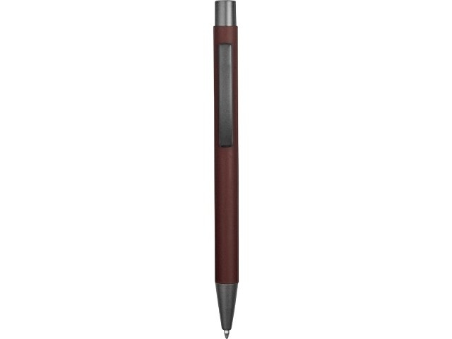 Ручка металлическая soft-touch шариковая «Tender», бургунди