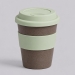 Стакан с силиконовой крышкой "Cafe", olive