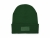 Вязаная шапка BULNES из двухслойного акрила, темно-зеленый