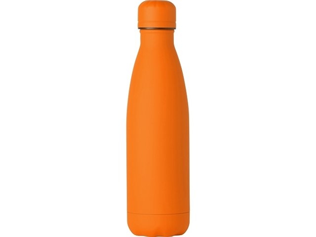 Вакуумная термобутылка "Vacuum bottle C1", soft touch, 500 мл, оранжевый