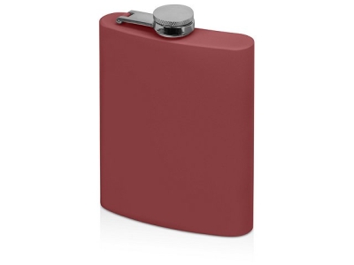 Фляжка 240 мл Remarque soft touch, 304 сталь, бургунди