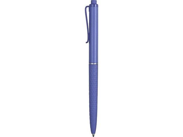 Ручка пластиковая soft-touch шариковая «Plane», светло-синий