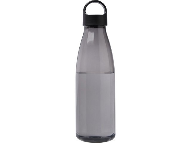 Bergen бутылка для воды объемом 800 мл из переработанной пластмассы, сплошной черный