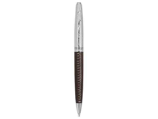 Подарочный набор "Millau": ручка шариковая, брелок. Balmain, коричневый