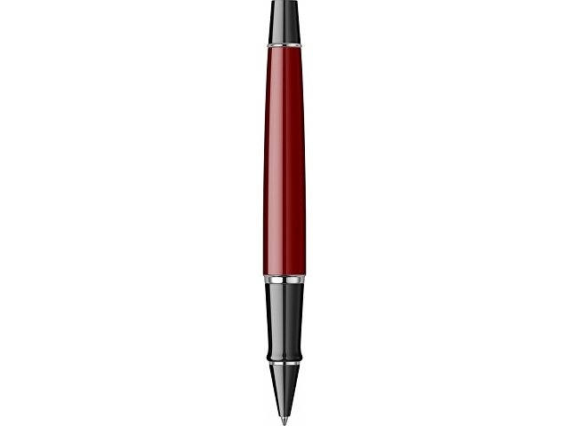 Ручка-роллер Waterman Expert Dark Red Lacquer CT Black, стержень: Fblk