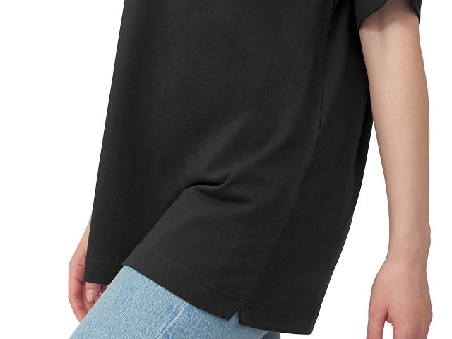 Футболка оверсайз «Vienna» унисекс , черный