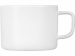 Чайная пара "Bristol": блюдце прямоугольное, чашка, коробка, белый