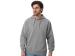 Толстовка с капюшоном оверсайз «Lisbon» унисекс, серый меланж