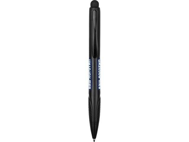 Ручка-стилус шариковая «Light», черная с синей подсветкой
