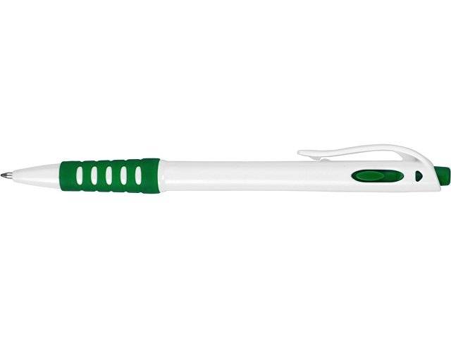 Ручка шариковая "Фиджи", белый/зеленый