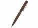 Ручка "Sienna" шариковая  автоматическая, коричневый металлический корпус, 1.0 мм, синяя