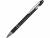 Ручка металлическая soft-touch шариковая со стилусом «Sway», черный/серебристый