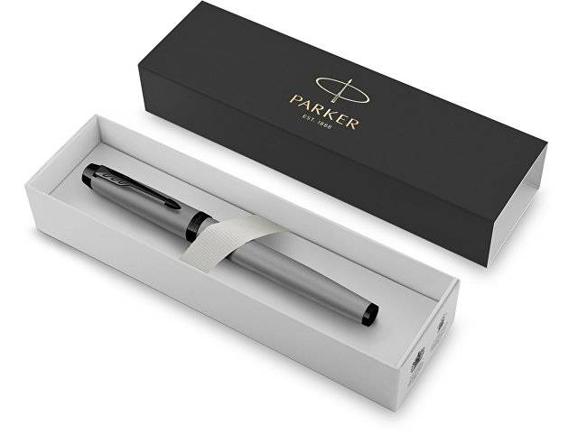 Перьевая ручка  Parker "IM MGREY BT", серый