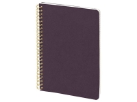 Бизнес тетрадь на гребне А5 "Pragmatic", 60 листов в клетку, фиолетовый