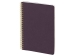Бизнес тетрадь на гребне А5 "Pragmatic", 60 листов в клетку, фиолетовый