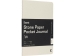 Карманная записная книжка-блокнот с мягкой обложкой Karst формата A6, листы без линования, бежевый