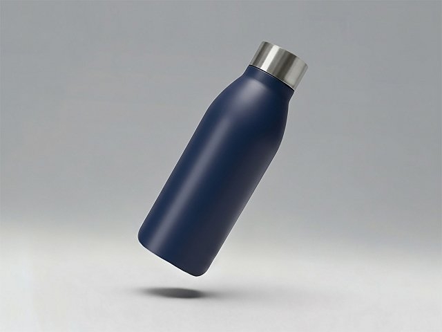 Вакуумная термобутылка "Brottle", темно-синий