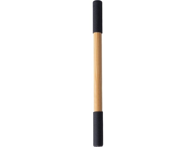 Вечный карандаш и ручка из бамбука "Black bamboo", натуральный и черный