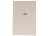 Блокнот А5 "Adiantum" из переработанного тростника, 80 листов, гибкая обложка, натуральный (тампопечать)