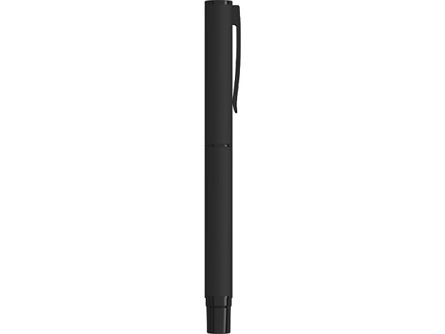Ручка-роллер "Mood R Gum" soft-touch, черный