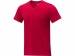 Somoto Мужская футболка с коротким рукавом и V-образным вырезом , красный
