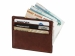 Картхолдер для 6 пластиковых карт с RFID-защитой "Fabrizio", коричневый