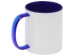 Керамическая кружка со стеклянной ручкой для сублимации "Charm", синий