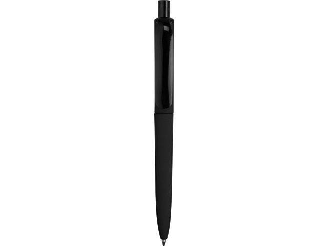 Ручка шариковая Prodir DS8 PRR "софт-тач", черный