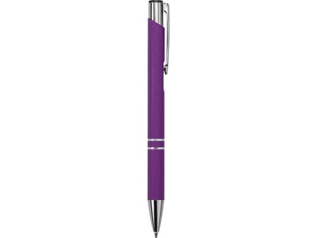 Ручка металлическая шариковая "Legend Gum" софт-тач, фиолетовый