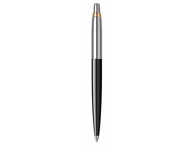 Шариковая ручка Parker Jotter K160, цвет: Black/GT, стержень: M, цвет чернил: blue, в подарочной упаковке.