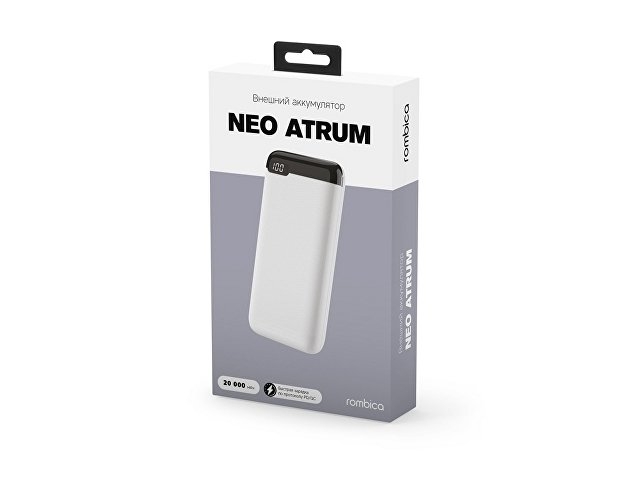 Внешний аккумулятор Rombica NEO Atrum White