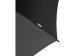 Зонт трость 23" Niel из переработанного ПЭТ-пластика, полуавтомат - Черный