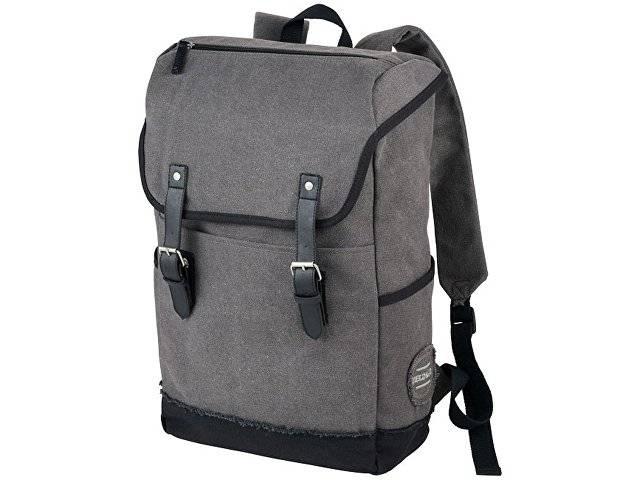 Рюкзак "Hudson" для ноутбука 15,6", серый/черный