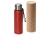 Вакуумный термос "Story" c покрытием powder, тубус, красный