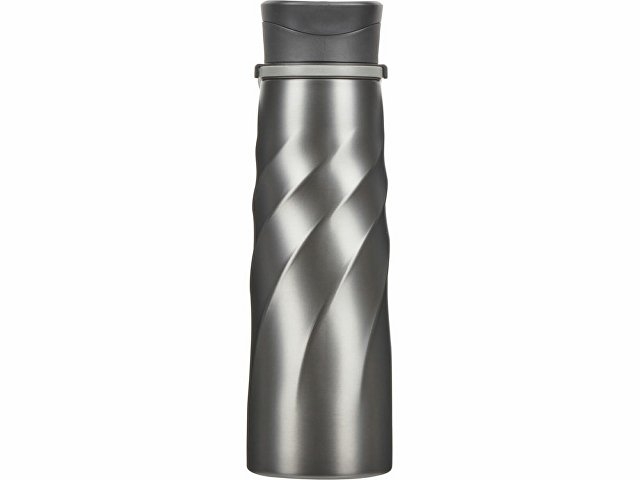 Бутылка для воды «Athletica», 1000 мл, нержавеющая сталь, серый