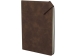 Блокнот А5 в гибкой обложке "Chaplin", шоколадный
