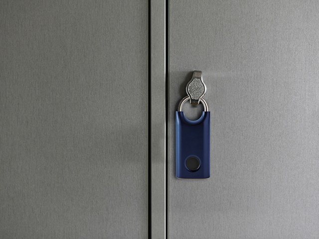 Замок с сенсором Noma Lock, темно-синий