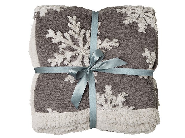 Плед Snowflake новогодний