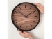 Часы настенные "Tiger" S, черный, орех