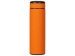 Вакуумный термос "Vacuum Flask C1", soft touch, 420мл, оранжевый