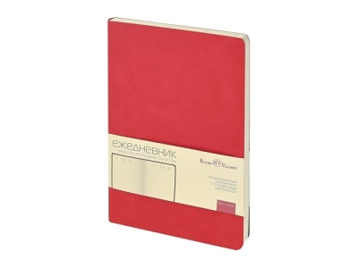 Ежедневник недатированный А5 "Megapolis Classic Flex", красный